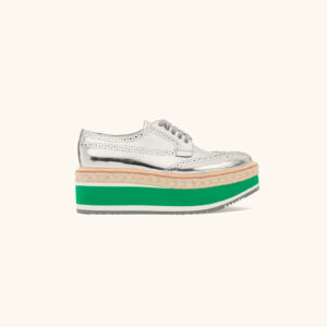 Silver sneakers
